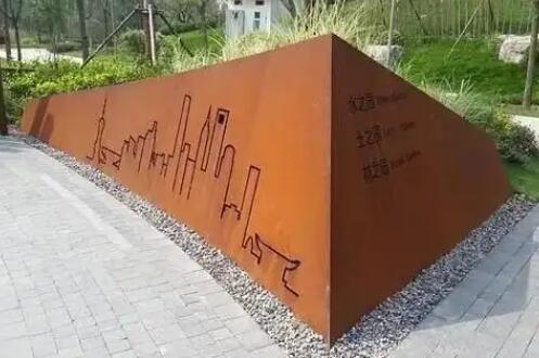 施秉耐候钢挡土墙